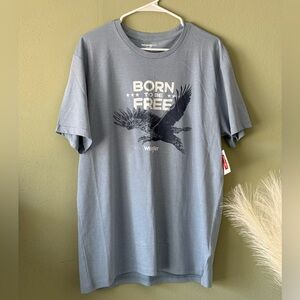 Wrangler Men's Blue Graphic T-Shirt NWT